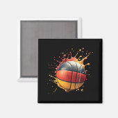 Baseball Deutschland Magnet (Vorderseite/Rückseite)