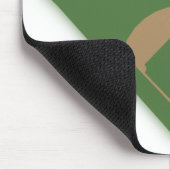 Baseball-Diamant: Mousepad (Ecke)