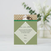 Baseball Diamond-Party Einladung (Stehend Vorderseite)