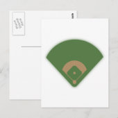 Baseball Diamond: Postkarte (Vorne/Hinten)