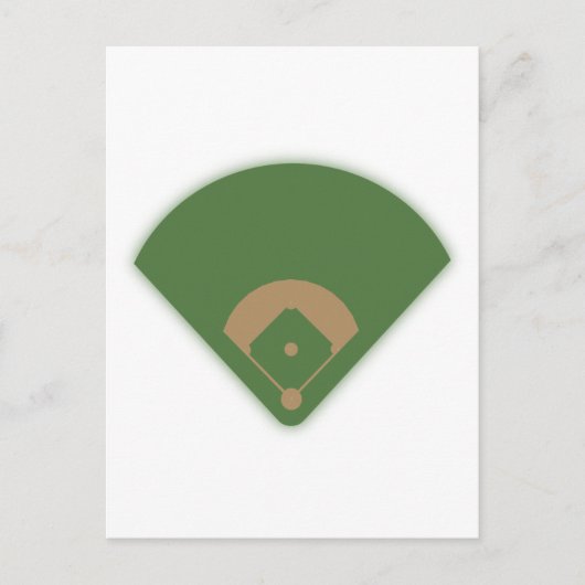 Baseball Diamond: Postkarte (Vorderseite)