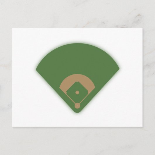 Baseball Diamond: Postkarte (Vorderseite)