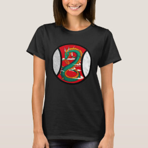 Baseball Dragon Bat and Ball Sport T-Shirt