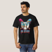Baseball Drip 67 Meme — Spieler 6-7 / Sechs Sieben T-Shirt (Vorne ganz)