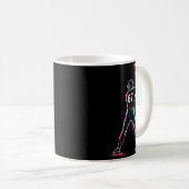 Baseball Drip 6 7 Number 67 Six Seven Meme Mens Bo Kaffeetasse (VorderseiteRechts)