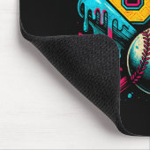 Baseball Drip 6 7 Nummer 67 Sechs Sieben Meme Männ Mousepad (Ecke)