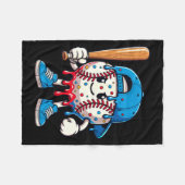 Baseball-Drip Baseball-Lebensstil 101 Bekleidung J Fleecedecke (Vorderseite (Horizontal))