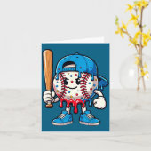 Baseball Drip Baseball Life Style 101 Apparel Yout Karte (Gelbe Blume)