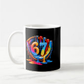 Baseball-Drip-Eiscreme 67 Baseball-Lifestyle 101 Kaffeetasse (Links)