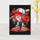 Baseball-Drip-Eiscreme-Bekleidung Jugendlicher Jun Karte (Gelbe Blume)