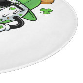 Baseball-Drip-Eiscreme St. Patricks Tag Schneidebrett (Ecke)