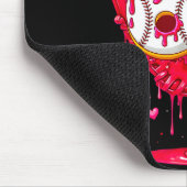 Baseball-Drip-Eiscreme-Valentinstag-Jugend-Jungen- Mousepad (Ecke)