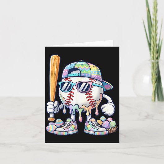 Baseball-Drip für Jungen Eiscreme-Drip Baseball Karte (Vorderseite)