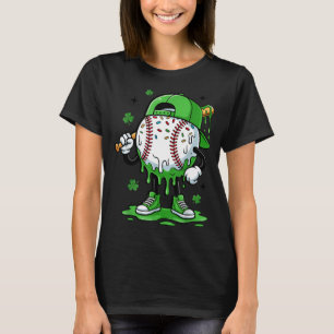 Baseball-Drip für Jungen Eiscreme-Drip Baseball Pl T-Shirt