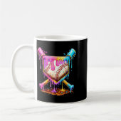 Baseball-Drip für Jungen Eiscreme-Drip Jugend Jung Kaffeetasse (Links)