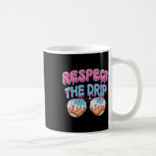 Baseball-Drip für Jungen Eiscreme Respektiere den  Kaffeetasse