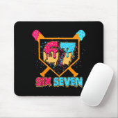Baseball Drip Number 67 Player Or 67th Birthday Bo Mousepad (Mit Mouse)