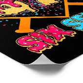 Baseball Drip Number 67 Player Or 67th Birthday Bo Poster (Ecke)