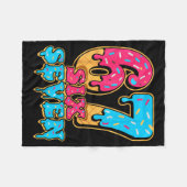 Baseball Drip Number 67 Player Or 67th Birthday  Fleecedecke (Vorderseite (Horizontal))