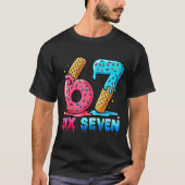 Baseball Drip Number 67 Player Or 67th Birthday T-Shirt (Vorderseite)