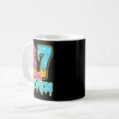 Baseball Drip Number 67 Player Trendy 6 7 Meme Fun Kaffeetasse (Vorderseite Links)