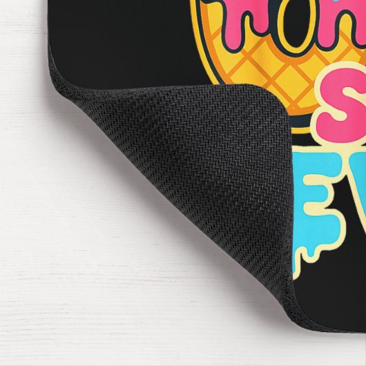 Baseball Drip Number 67 Player Trendy 6 7 Meme Fun Mousepad (Ecke)