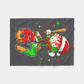 Baseball-Drip Nummer 67 Meme Eiscreme Dripng Chri Fleecedecke (Vorderseite (Horizontal))