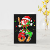 Baseball-Drip Nummer 67 Meme Eiscreme Tröpfeln Chr Karte (Gelbe Blume)