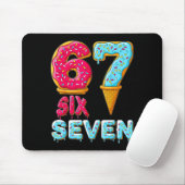 Baseball-Drip Nummer 67 Spieler 67 Meme Eiscreme D Mousepad (Mit Mouse)