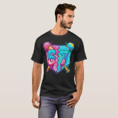 Baseball Drip Nummer 67 Spieler Eis Drip 67Th T-Shirt (Vorne ganz)