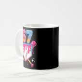 Baseball-Drip Nummer 67 Spieler Oder 67. Geburtsta Kaffeetasse (Vorderseite Links)