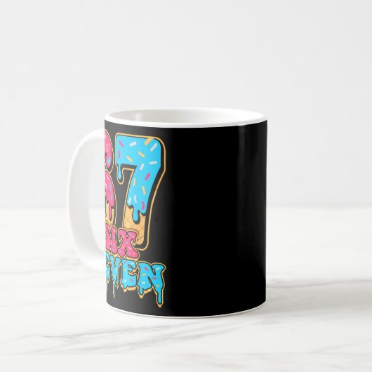 Baseball-Drip Nummer 67 Spieler oder 67. Geburtsta Kaffeetasse (Vorderseite Links)