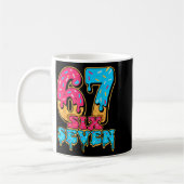 Baseball-Drip Nummer 67 Spieler oder 67. Geburtsta Kaffeetasse (Links)