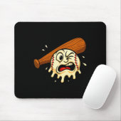 Baseball Drip Team For Boys Ice Cream Cool Mousepad (Mit Mouse)