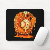 Baseball Drip Team For Boys Ice Cream Cool Mousepad (Mit Mouse)