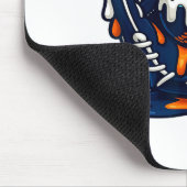 Baseball Drip Team For Boys Ice Cream Cool  Mousepad (Ecke)