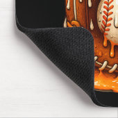 Baseball Drip Team For Boys Ice Cream Cool Mousepad (Ecke)