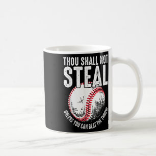 Baseball du sollst nicht stehlen, wenn du nicht sc kaffeetasse