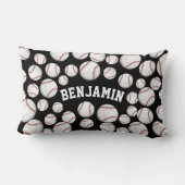 Baseball durch das lendenkissen (Rückseite)