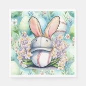 Baseball Easter  themed  Serviette (Vorderseite)