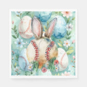 Baseball Easter  themed  Serviette (Vorderseite)