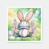 Baseball Easter  themed  Serviette (Vorderseite)