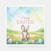 Baseball Easter  themed  Serviette (Vorderseite)