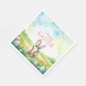 Baseball Easter themed Serviette (Ecke)