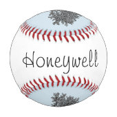 Baseball - Eichenbäume mit Nachname (Rückseite)