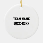 Baseball ein wirklich phantastischer Trainer ist s Keramik Ornament (Hinten)