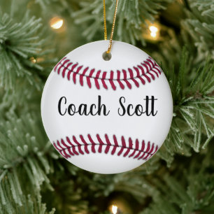 Baseball ein wirklich phantastischer Trainer ist s Keramik Ornament