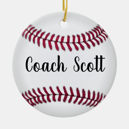 Baseball ein wirklich phantastischer Trainer ist s Keramik Ornament (Vorne)