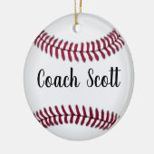 Baseball ein wirklich phantastischer Trainer ist s Keramik Ornament (Links)