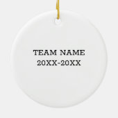 Baseball ein wirklich phantastischer Trainer ist s Keramik Ornament (Hinten)